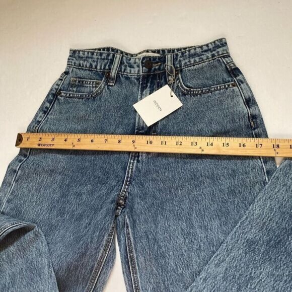 HIDDEN Women The Zoey Classic Tapered Jeans Cotton Size 24 Comfort HD1210MT New - Picture 5 of 13